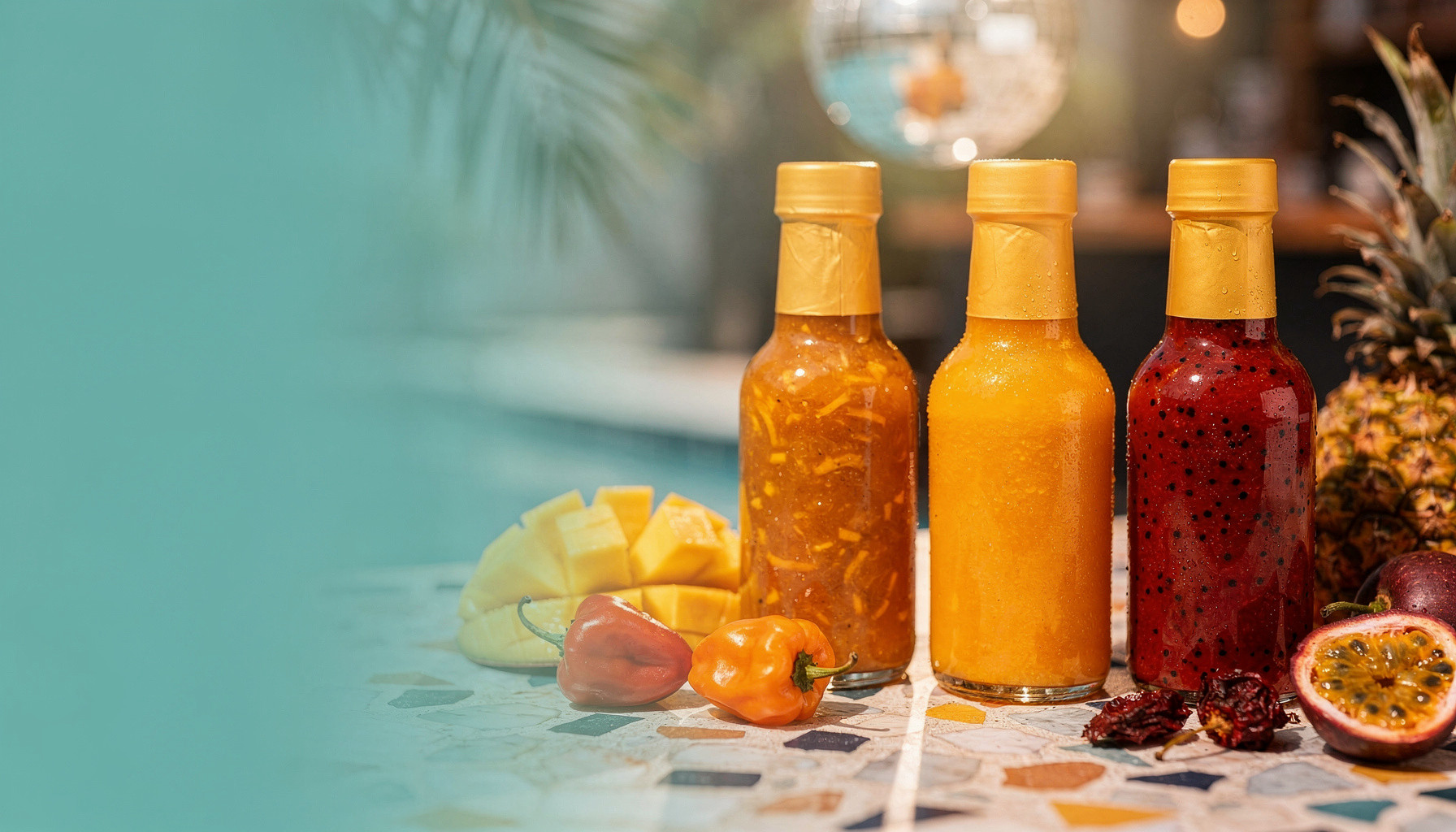 Sunburst Hot Sauce Co. website preview